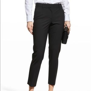 Treeca Skinny-Leg Cropped Good Wool Suiting Pants